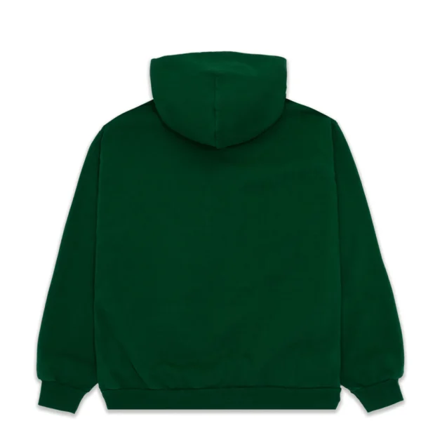 Web Hoodie Hunter Green 3 | dripheat.com
