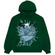 Web Hoodie Hunter Green / main | dripheat.com