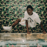 Eric Emanuel x BAPE EE Basic Short White/Yellow/Blue/Pink - Image 2