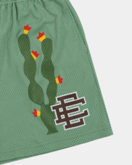 Eric Emanuel Cactus Shorts Green - Image 2