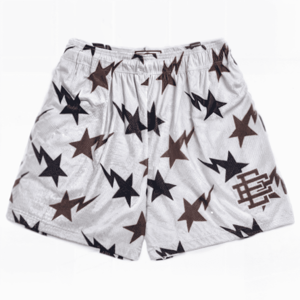 Eric Emanuel x BAPE EE Basic Short Cream/Brown/Navy