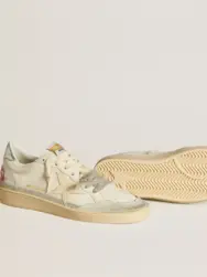 Ball Star LTD in nappa leather with leather star and metallic leather heel tab - Image 3