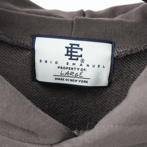 Eric Emanuel EE Basic Hoodie (SS23) Brown - Image 4