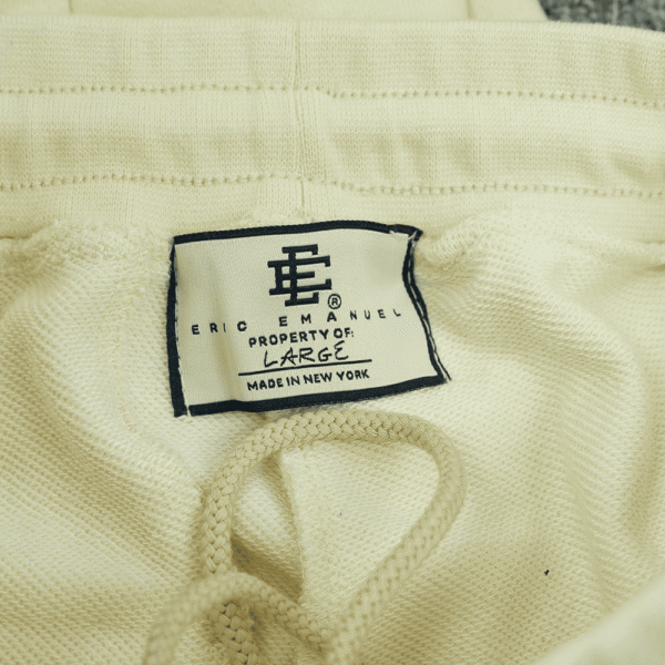 Eric Emanuel EE Basic Sweatpant (SS23) Off White - Image 3