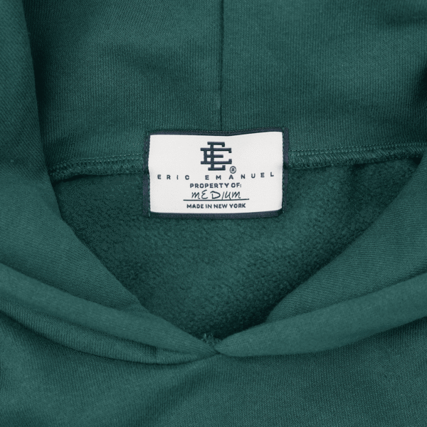Eric Emanuel EE Lightweight V2 Hoodie Forest Green - Image 4