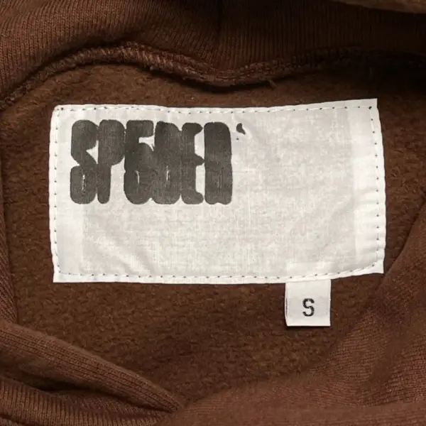 SP5DER BROWN Hoodie - Image 4