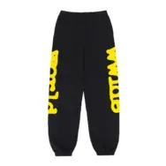 Sp5der Beluga Sweatpants Onyx/Yellow