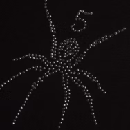 Sp5derTM Rhinestone TeeBlack - Image 5