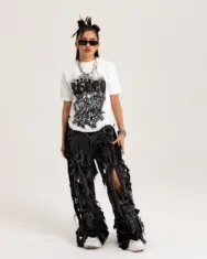 Travis Scott Cactus Jackx Sp5der Days Before Rodeo III Tee White - Image 5