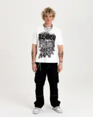 Travis Scott Cactus Jackx Sp5der Days Before Rodeo III Tee White - Image 4