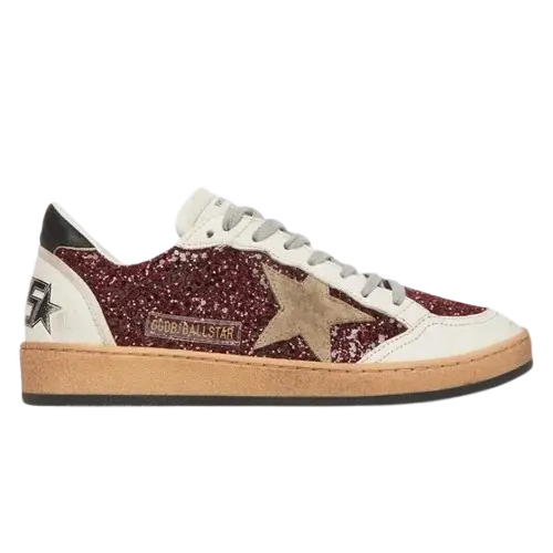 Ball Star Sneakers Burgundy