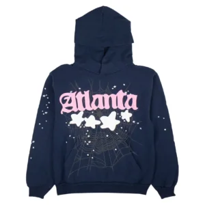 Sp5der Atlanta Hoodie Navy