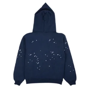 Sp5der Atlanta Hoodie Navy