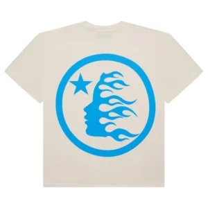 Hellstar Classic T-shirt (Regular Print) White/Blue