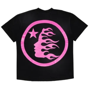 Hellstar Classic T-Shirt Black/Pink Print