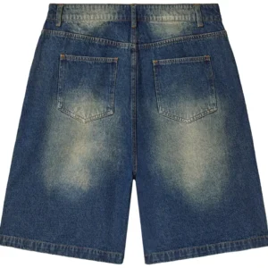 Forever 1980s Relaxed Denim Jorts - Mid Wash
