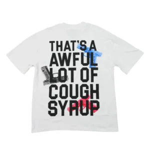 Cough Syrup Guns Tee White