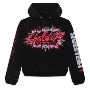 Hellstar Sports Future Flame Hoodie Black