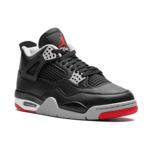 Air Jordan 4 Retro “Bred Reimagined” - Black Cement Grey Varsity Red