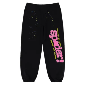 Sp5der P*NK V2 Sweatpant Black