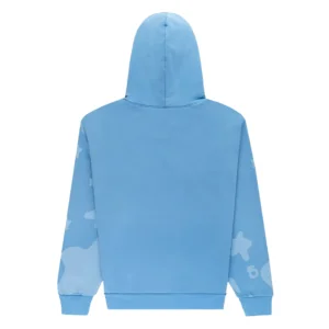 Sp5der Beluga V2 Hoodie Dusty Blue