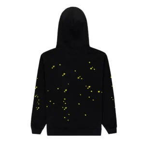 Sp5der Atlanta Star-Print Hoodie Black