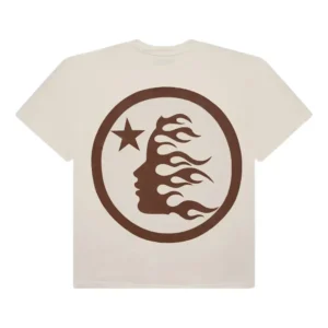 Hellstar Classic T-shirt (Regular Print) White/Brown