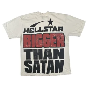 White & Black Hellstar Paradise Bigger Than Satan Shirts