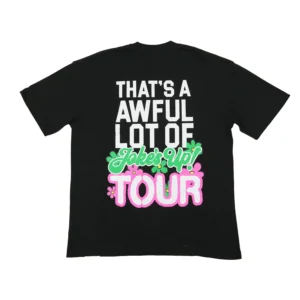 Cough Syrup Jokes Up Tour Tee Black