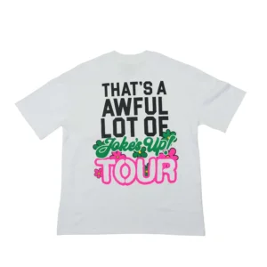 Cough Syrup Jokes Up Tour Tee White