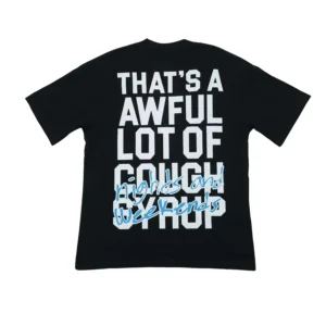 Cough Syrup Nights And Weekends Tee Black