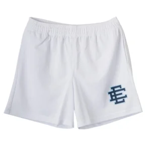 Eric Emanuel EE Basic Short (SS23) White/Navy Blue