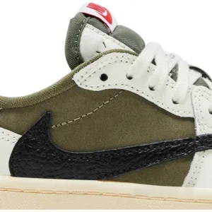 Air Jordan 1 Low OG SP Travis Scott - Medium Olive Reverse Swoosh Edition