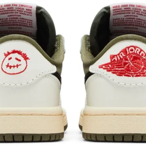Air Jordan 1 Low OG SP Travis Scott - Medium Olive Reverse Swoosh Edition