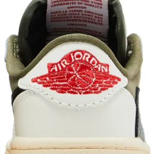 Air Jordan 1 Low OG SP Travis Scott - Medium Olive Reverse Swoosh Edition