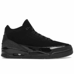 Air Jordan 3 Retro “Black Cat” - Triple Black Nubuck