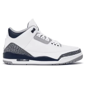 Air Jordan 3 Retro - Midnight Navy / Cement Grey