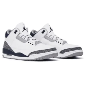 Air Jordan 3 Retro - Midnight Navy / Cement Grey
