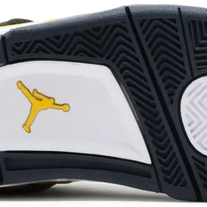 Air Jordan 4 Retro “Lightning” - Tour Yellow / Dark Blue Grey