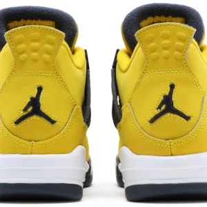 Air Jordan 4 Retro “Lightning” - Tour Yellow / Dark Blue Grey