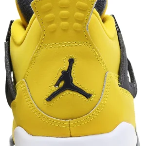 Air Jordan 4 Retro “Lightning” - Tour Yellow / Dark Blue Grey