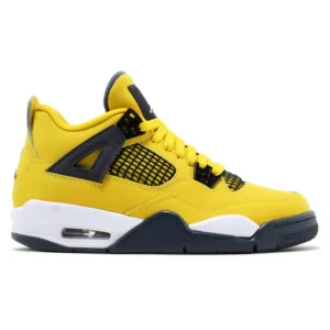 Air Jordan 4 Retro “Lightning” - Tour Yellow / Dark Blue Grey