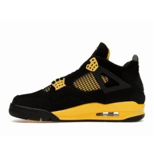 Air Jordan 4 Retro Thunder (2023) - Black / Tour Yellow