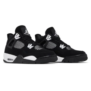 Air Jordan 4 Retro - White Thunder Black Nubuck Edition