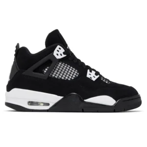 Air Jordan 4 Retro - White Thunder Black Nubuck Edition