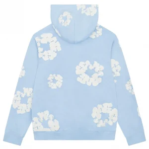 Denim Tears The Cotton Wreath Hoodie Blue