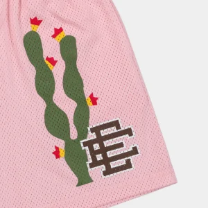 Eric Emanuel Cactus Shorts Pink