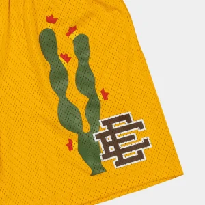 Eric Emanuel Cactus Shorts Yellow