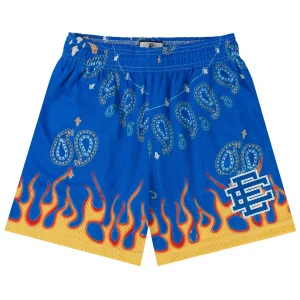Eric Emanuel EE Basic Short Blue Paisley Flame