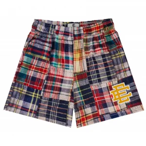 Eric Emanuel EE Basic Short Madras Plaid Yellow